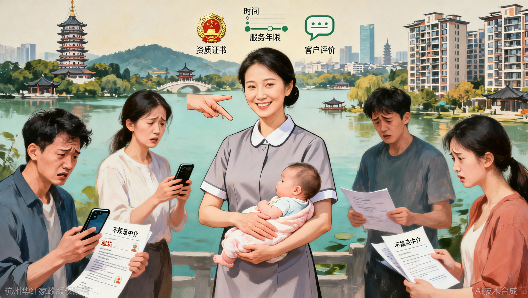 杭州育儿嫂价格揭秘：3个因素影响收费避免花冤枉钱