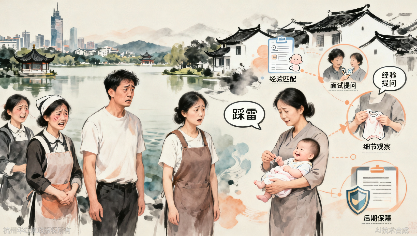 杭州专业育儿嫂挑选：4个技巧识别真正懂育儿的阿姨