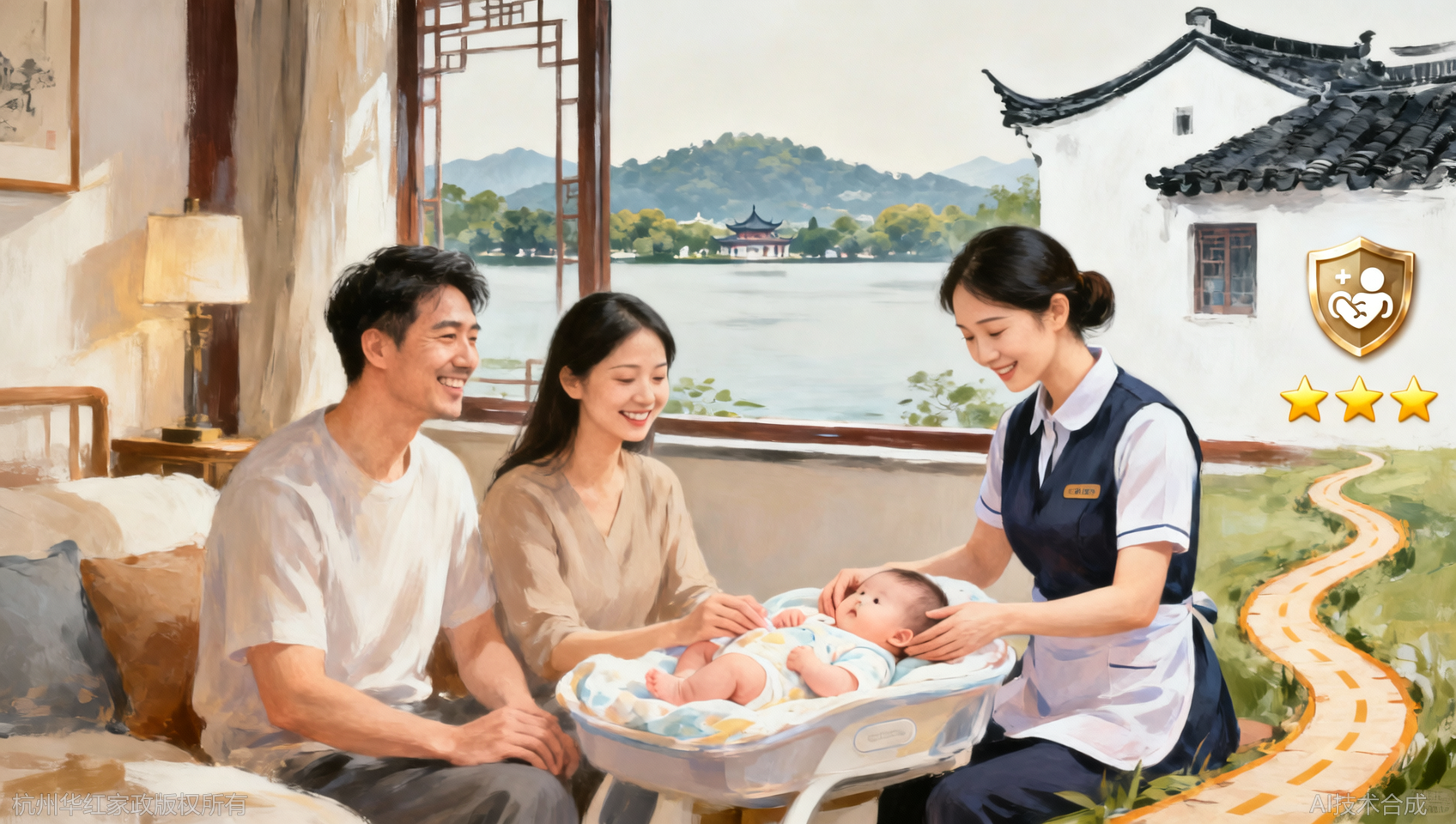 杭州育儿嫂中介选择：3个要点找到靠谱的机构