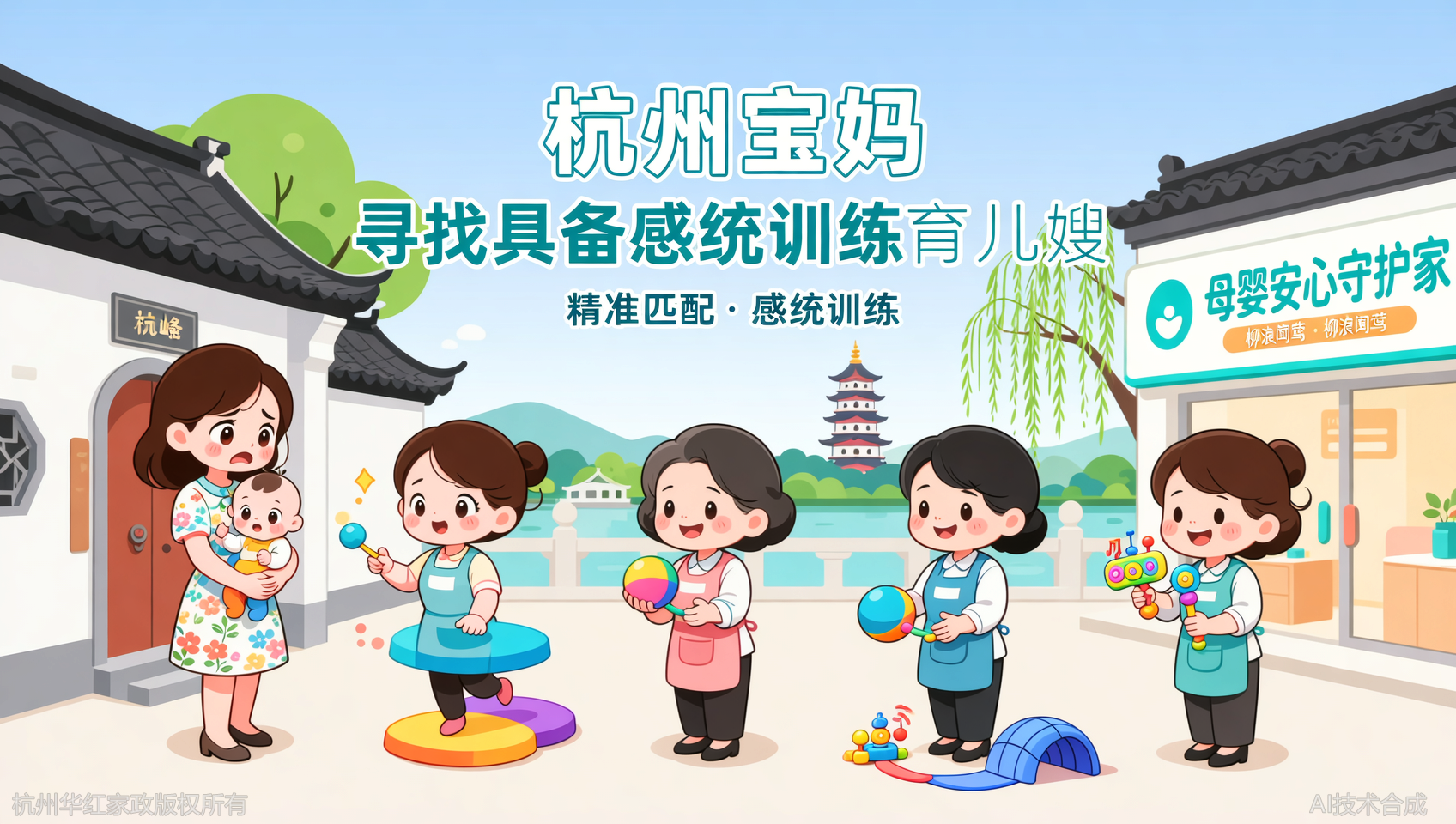 杭州育儿嫂感统训练：4个技巧找到会做感统训练的阿姨