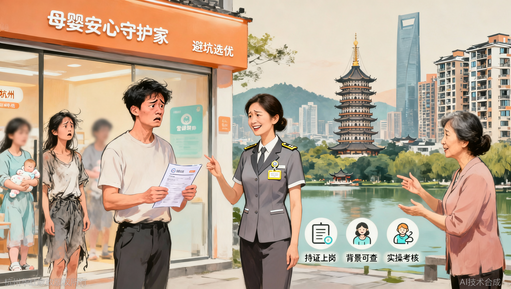 杭州育婴师挑选：3个标准找到专业的婴儿照顾阿姨