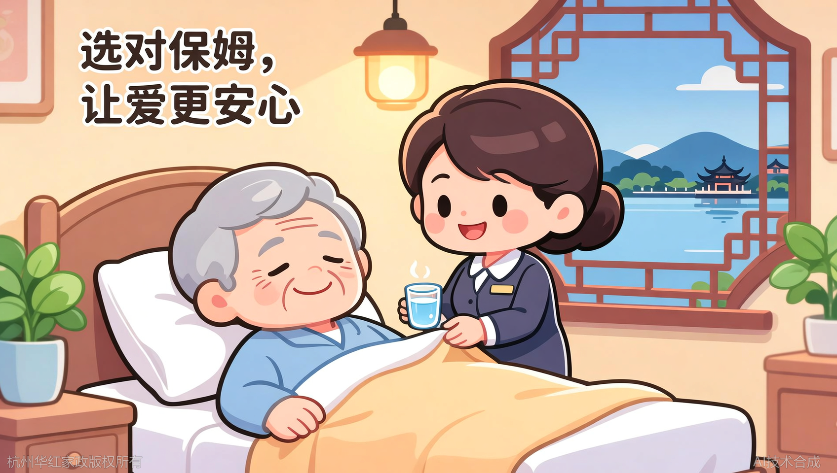 杭州卧床老人保姆挑选：4个要点找到能照顾的阿姨