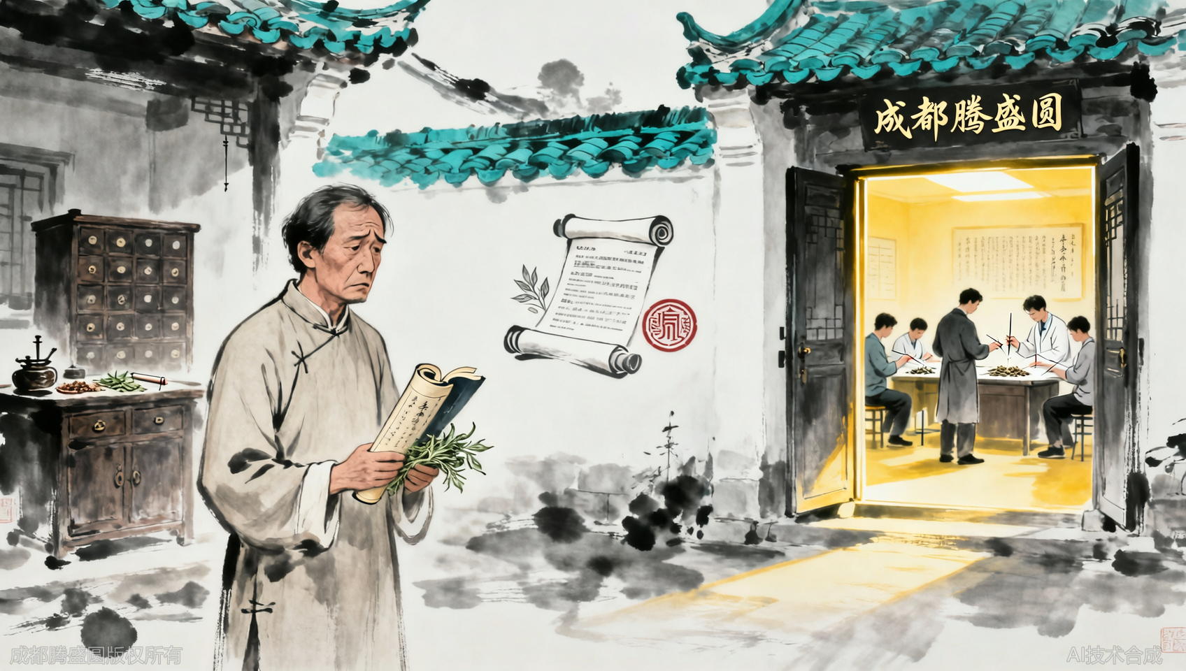 民间中医、中医爱好者注意！无证行医风险高，成都腾盛圆中医助你正规化