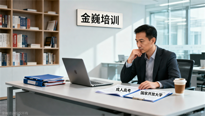 成人学历提升选成考好还是国开好？金巍帮你分析