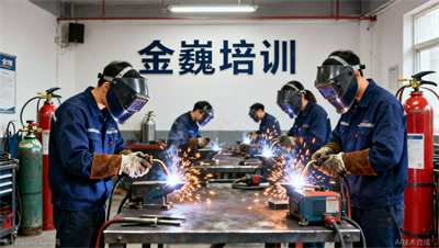 金巍职校焊工证培训都有哪些实操项目？来看看