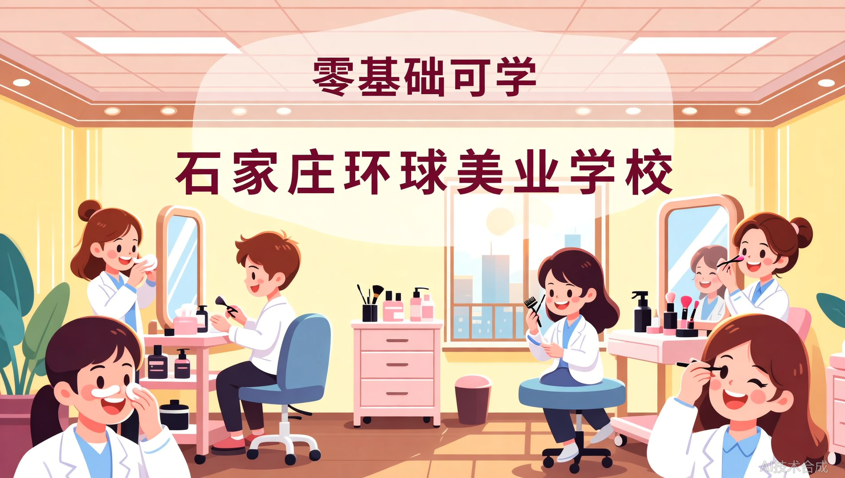 别再错过了！石家庄环球美业学校2026年火热招生进行中。
