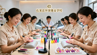 为什么资深美甲师都会选择回石家庄环球美业进修3D立体雕花？