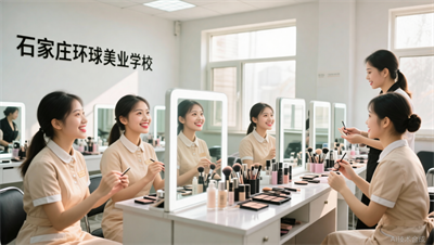 石家庄环球美业学化妆，学费贵不贵？算完这笔账你就明白了