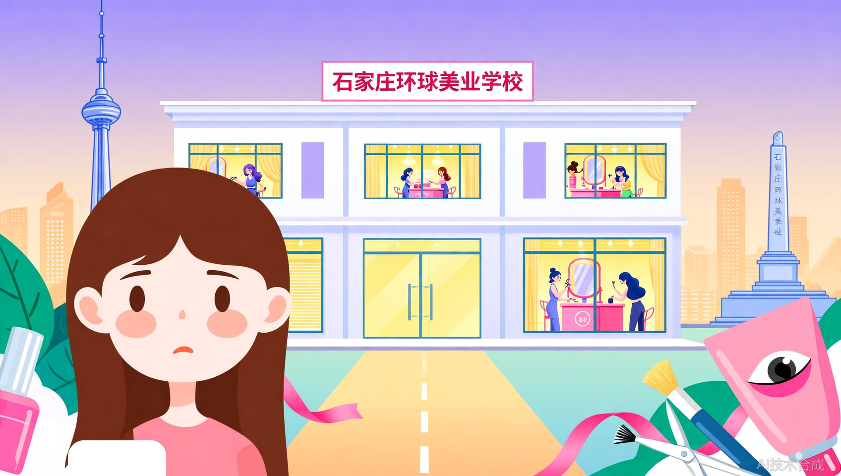 寻找石家庄靠谱的美业学校？这份环球美业就读体验报告请查收。