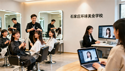 线上学美发 vs 线下学美发？石家庄环球美业用&ldquo;混合式教学&rdquo;解决痛点