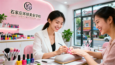 毕业即创业！石家庄环球美业学员的社区美甲店，如何做到月流水破5万？