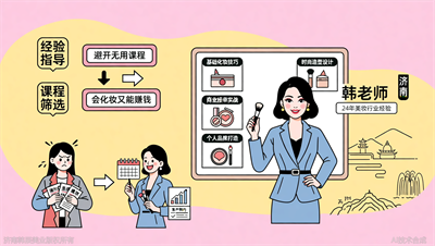 济南化妆培训课程大纲揭秘：好的课程应该包含这7个模块