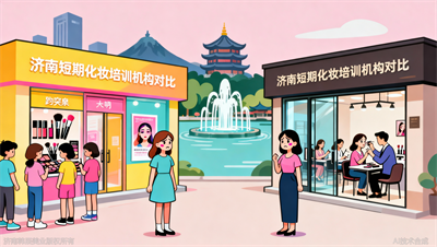 济南短期化妆培训机构对比：30天能学什么？哪家性价比最高？