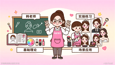 济南学化妆全攻略：零基础到入门的3个必经阶段