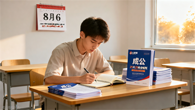 事业单位联考倒计时，成公教育&ldquo;25天25晚全程班&rdquo;8月6日开课