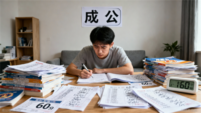 行测刷了2万题还是60分？成公教育提醒：你缺的不是努力，是北京本土考情的认知
