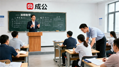 选机构就是选老师，成公教育&ldquo;双师制&rdquo;如何保障学习效果？