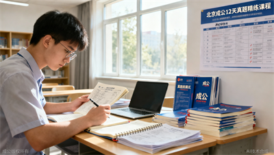北京成公教育：近5年北京定向选调真题精练，刷题12天，备考效率远超盲目刷题2个月