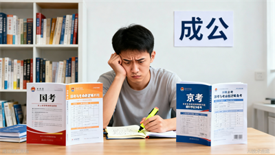 国考京考两手抓？成公教育：两者命题逻辑差异巨大，混着学容易&ldquo;翻车&rdquo;