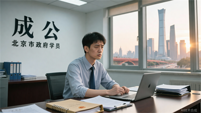 在北京当公务员是种什么体验？成公上岸学员的真实&ldquo;体制内周记&rdquo;