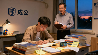自律性差，如何保证每天高效学习8小时？成公教育督学体系大揭秘。