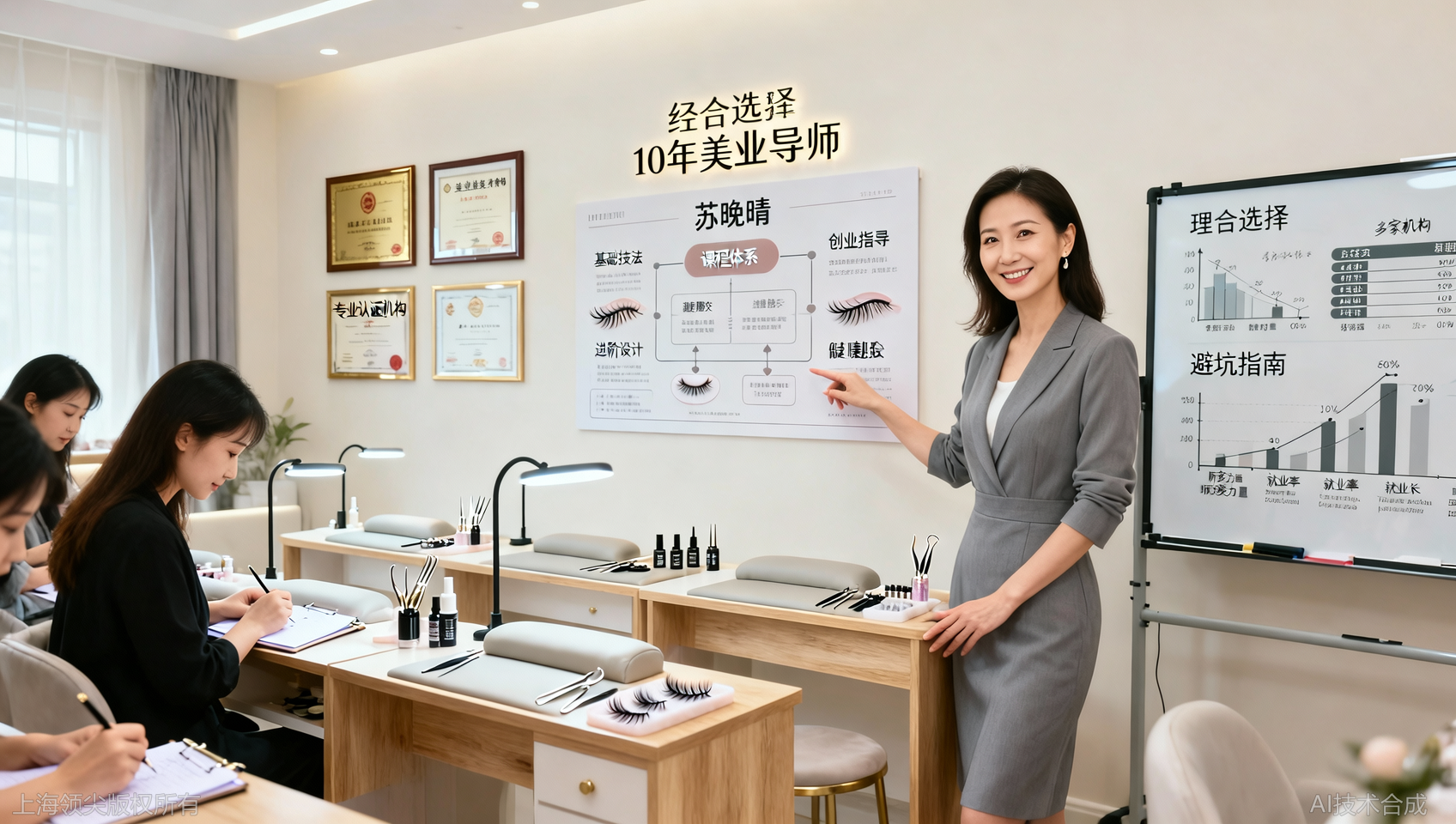 上海美睫培训学校推荐：如何找到适合自己的机构