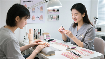上海美甲延长甲培训：如何掌握延长甲的核心技巧