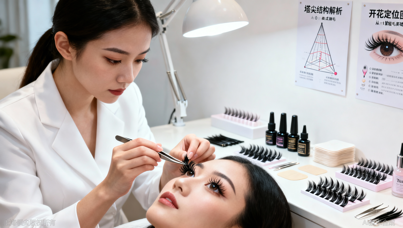 上海美睫泰式款培训：如何打造浓艳的泰式睫毛