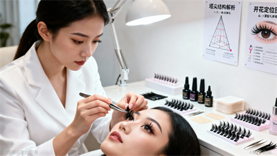 上海美睫泰式款培训：如何打造浓艳的泰式睫毛