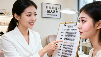 上海美睫肿眼泡适配培训：如何选择适合的睫毛款式