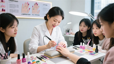 上海美甲立体款培训：如何打造立体的美甲效果