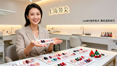 上海美甲新年款式培训：2024年新年流行的款式
