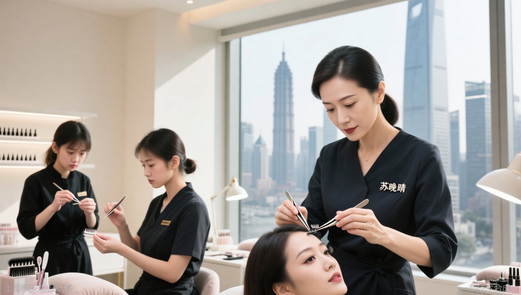 上海美睫师薪资水平解析：不同经验层级的收入差距