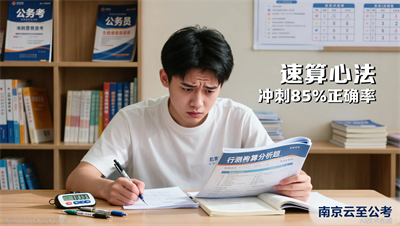 行测资料分析&ldquo;速算心法&rdquo;：南京云至公考教你20分钟拿下85% 正确率！