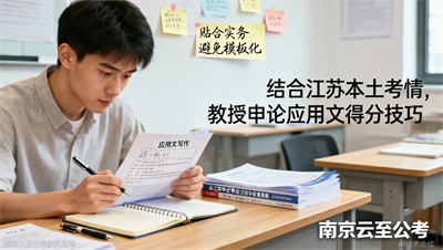 江苏申论&ldquo;应用文&rdquo;年年考，南京云至公考教你掌握基层实务写作&ldquo;三板斧&rdquo;