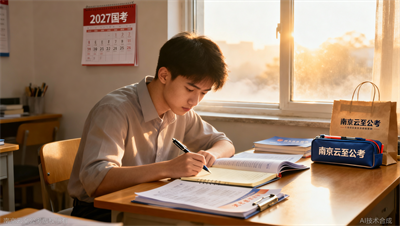 2027国考在即，祝每位考生从容赴考，满载而归！