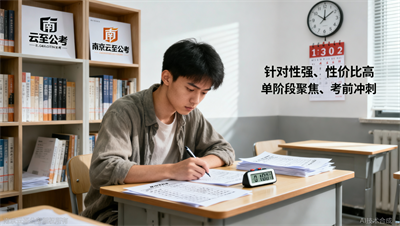 预算有限？南京公考推出刷题巩固班、考前冲刺班单阶段选项！