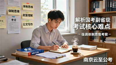 国考&ldquo;副省级&rdquo;难在哪？宏观政策 理论高度，没体制思维写不出高分文章！