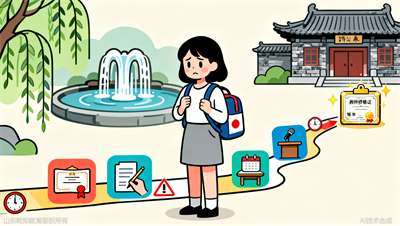 济南日本留学回国教师资格证报考：要注意的4个细节