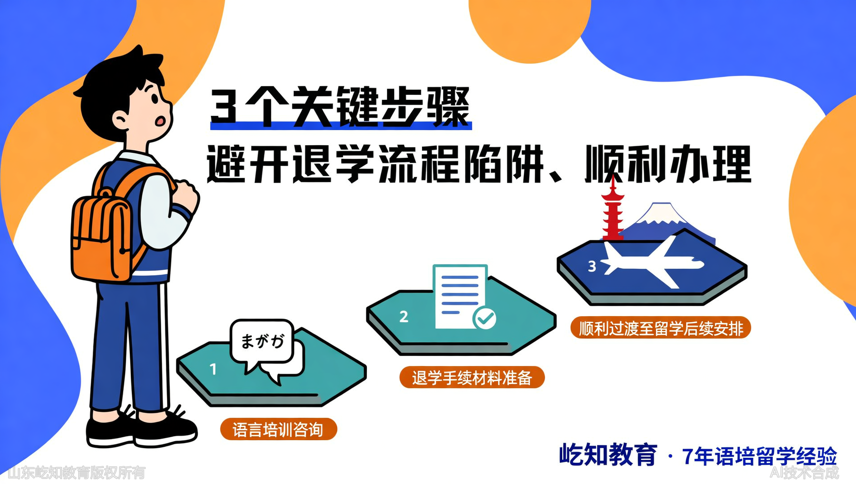 济南日本留学退学流程咨询：3个关键步骤