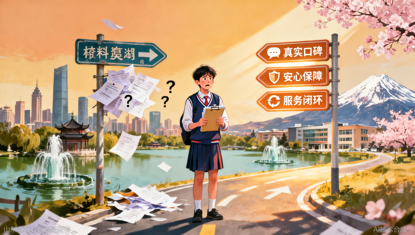 济南日本语言学校优良校推荐：3个选择维度