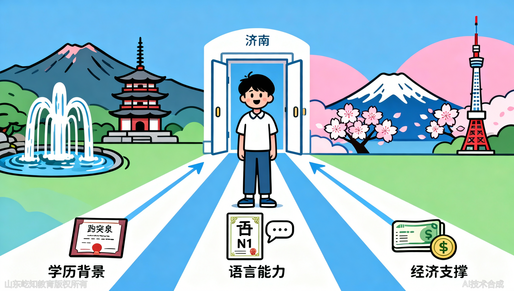 济南日本留学学历要求咨询：3个关键条件