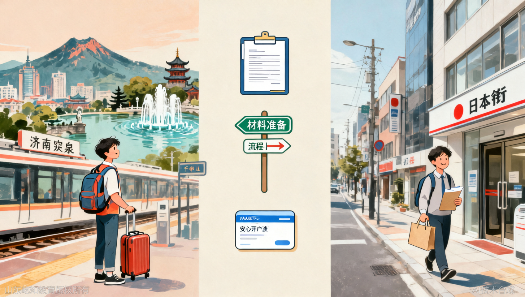济南日本留学银行开户指导：3个关键步骤