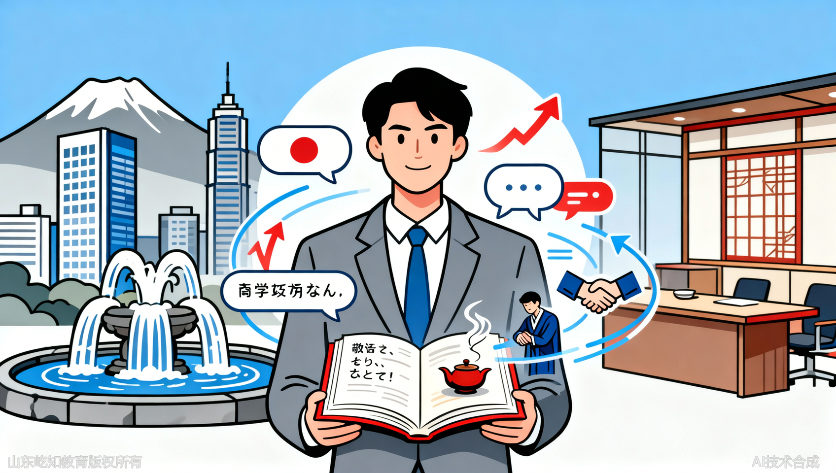 济南日本留学商务日语培训：职场适用的3个技巧