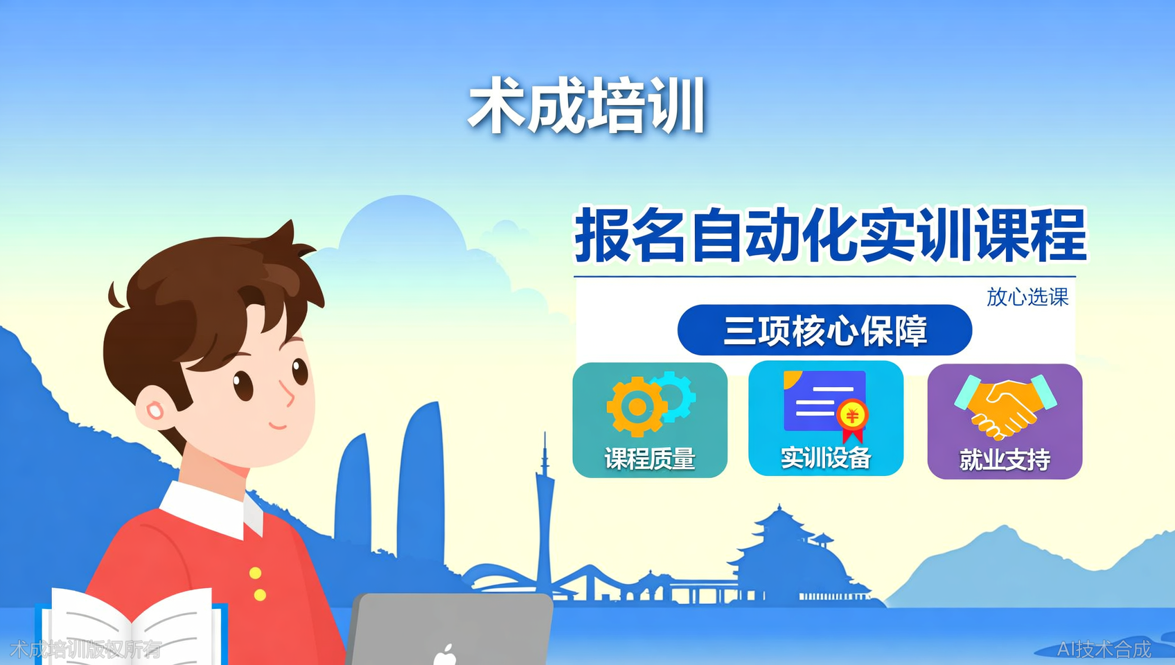 报名厦门术成自动化培训中心前，这三项保障条款你一定要知道