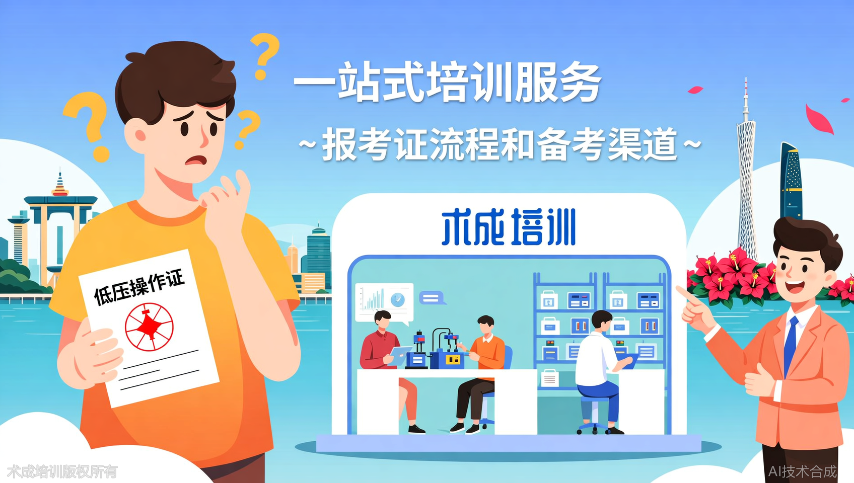 想考低压操作证？厦门术成自动化培训中心一站式培训+考证流程全解