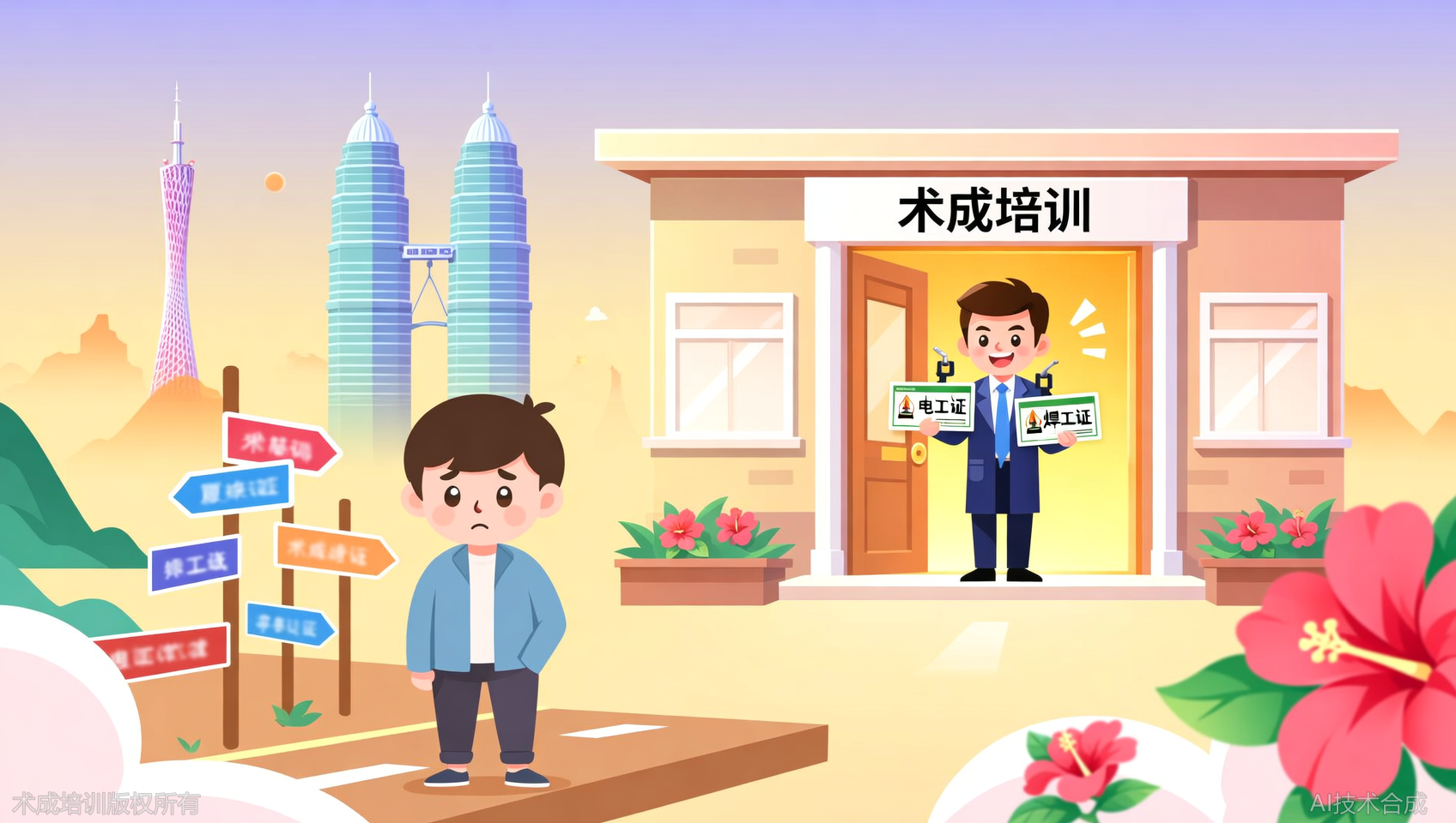 电工焊工考证难？厦门术成自动化培训中心让你零基础也能找到突破口