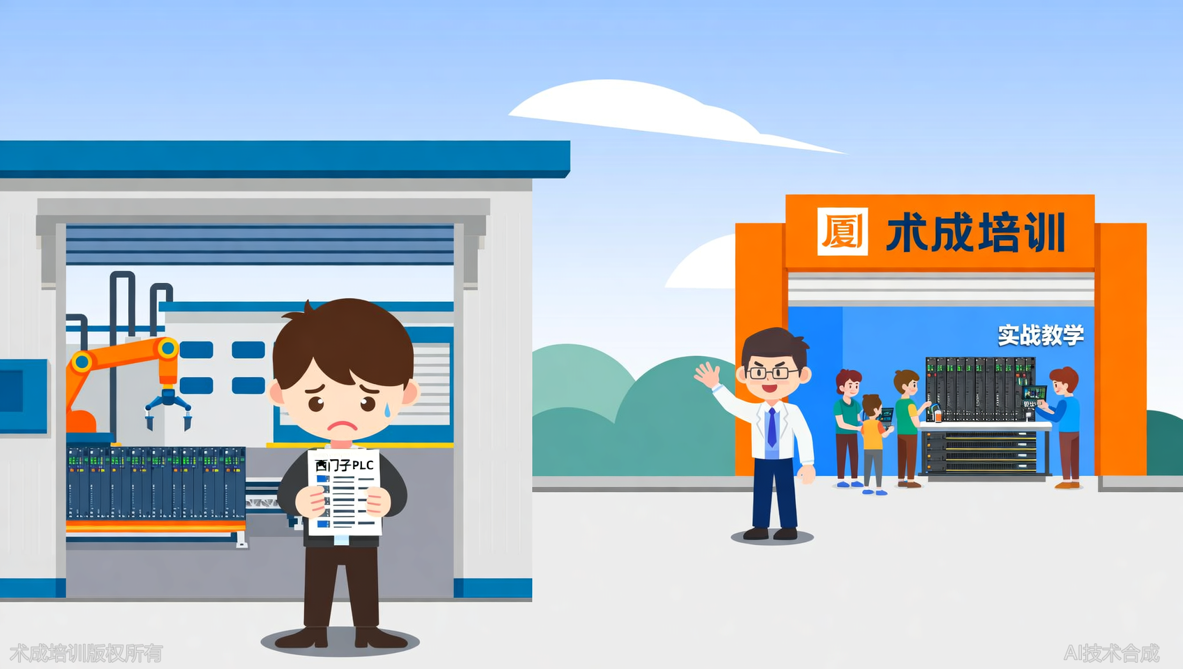 不懂西门子PLC，工厂技术岗总跟你无缘？厦门术成自动化培训中心破局
