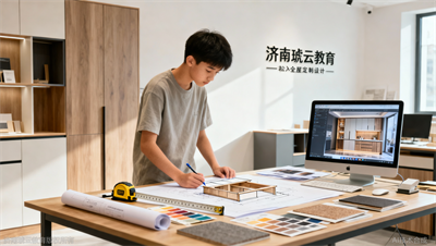 全屋定制设计怎么学？济南琥云教育带你掌握柜体结构与落地
