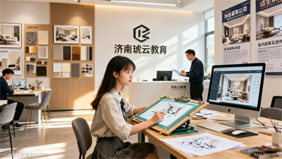 大学生在济南琥云学室内设计，毕业即获知名装饰公司offer